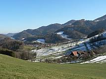 oberhalb vom Hof Chrummen  