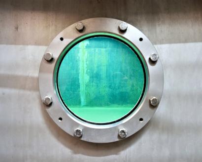 Reinwasserkammer im Reservoir