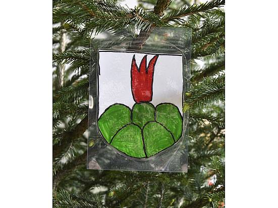 Das Loueler Wappen gezeichnet von Schülerinnen und Schülern der Primarschule