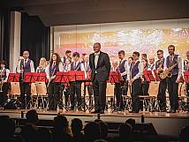 Auftritt am Konzertabend