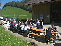 Jodler singen am Banntag 2016 auf dem Hof Ulmet