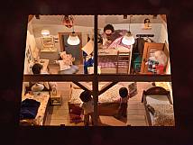 Kissenschlacht zur Weihnachtszeit - Adventsfenster 2020