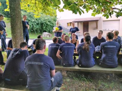 Rapport beim Schützenhaus Lauwil